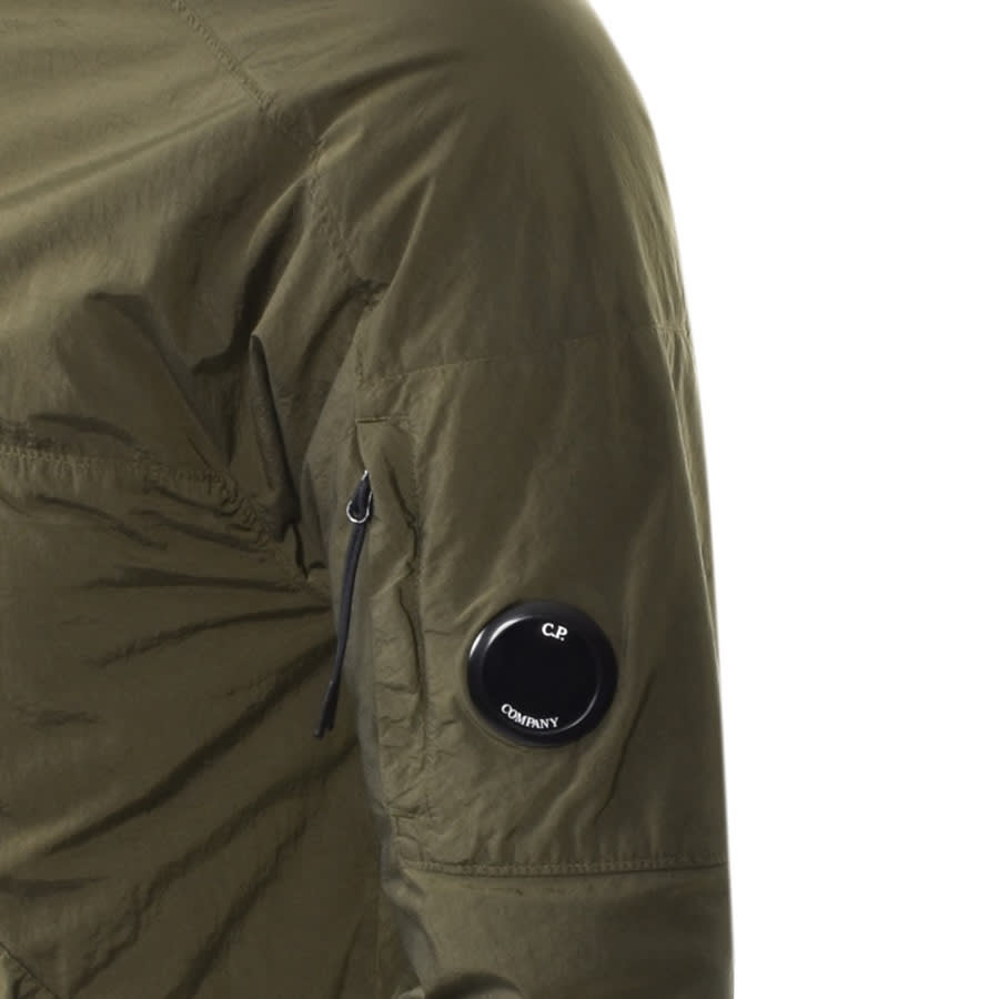 Alternative Image for ProductCP Company Hooded Jacket Green3